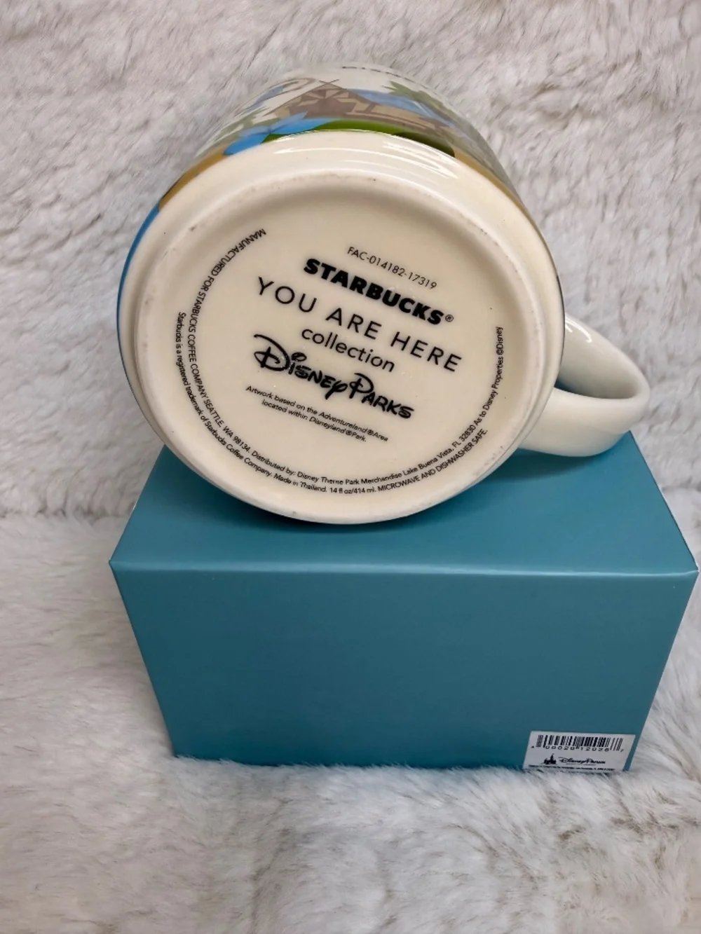 Starbucks Disneyland Adventureland You‎ are Here Tiki Room Disney Parks Mug NIB